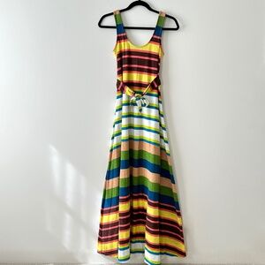 Anthropologie Plenty By Tracy Reese Striped Maxi Dress